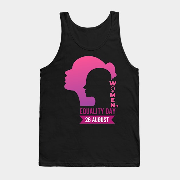 Women's Equality Day Tank Top by BlackRose Store